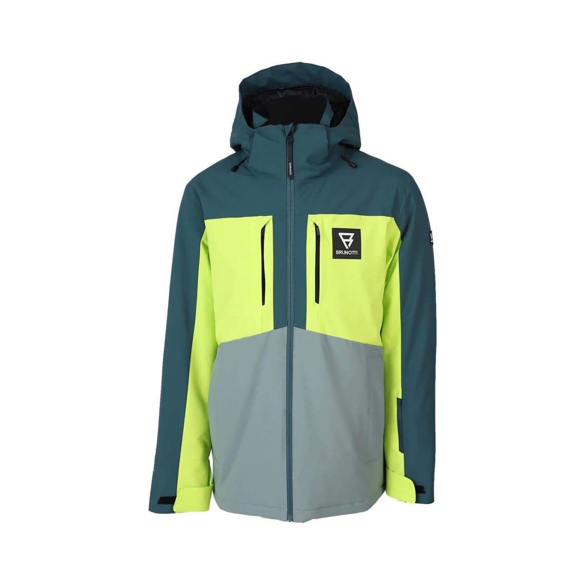 Brunotti Aratin Ski/snowboardjas Heren Groen Dessin L