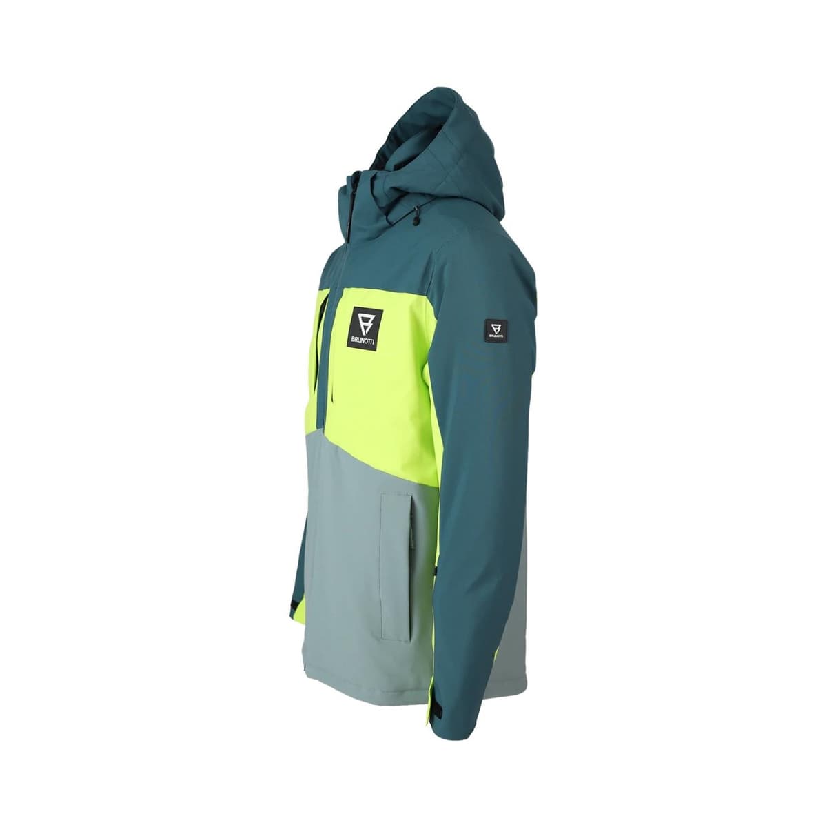 Brunotti Aratin Ski/snowboardjas Heren Groen Dessin L thumbnail 4