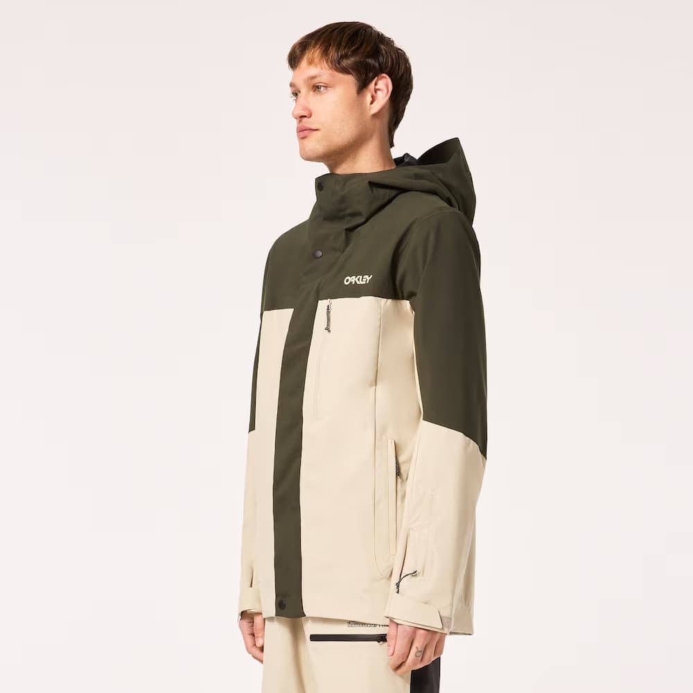 Oakley Tnp Tbt Shell Ski/snowboardjas Heren Groen Dessin M thumbnail 4