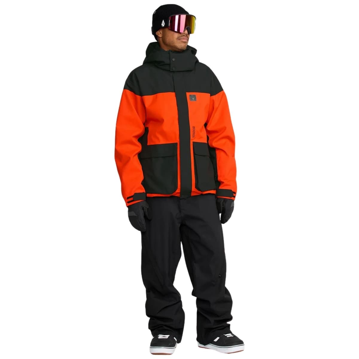 Volcom Kleveland Ski/snowboardjas Heren Oranje Xl thumbnail 6