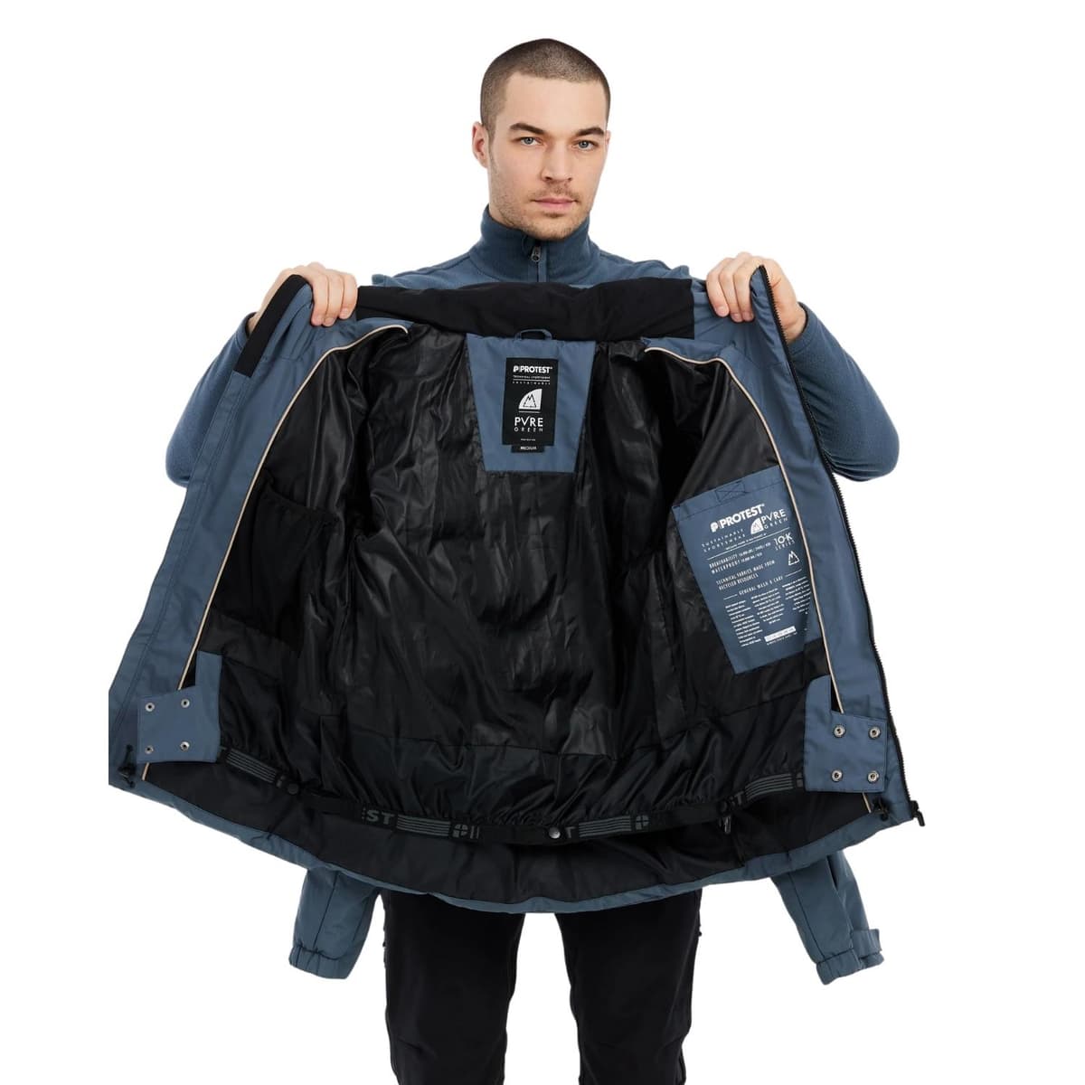 Protest Prtsuperior24 Ski/snowboardjas Heren Blauw Xl thumbnail 2