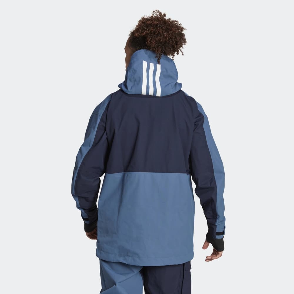 Adidas Terrex 3-layer Ski/snowboardjas Heren Donkerblauw L thumbnail 4
