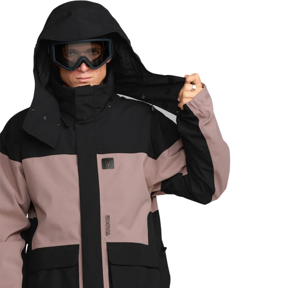 Volcom Kleveland Ski/snowboardjas Heren Mauve S thumbnail 5