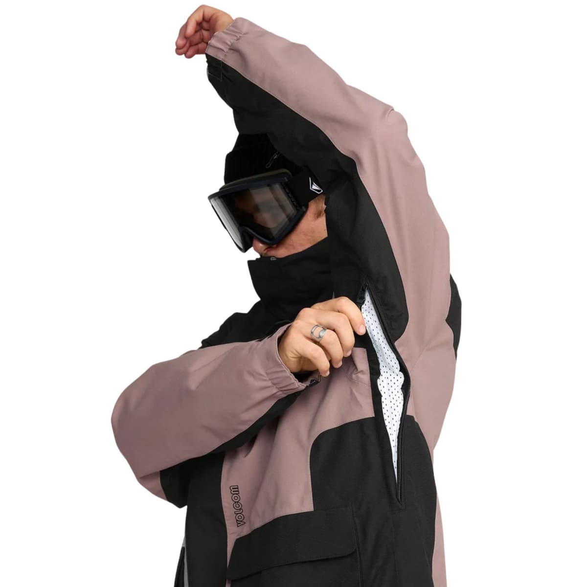 Volcom Kleveland Ski/snowboardjas Heren Mauve S thumbnail 3