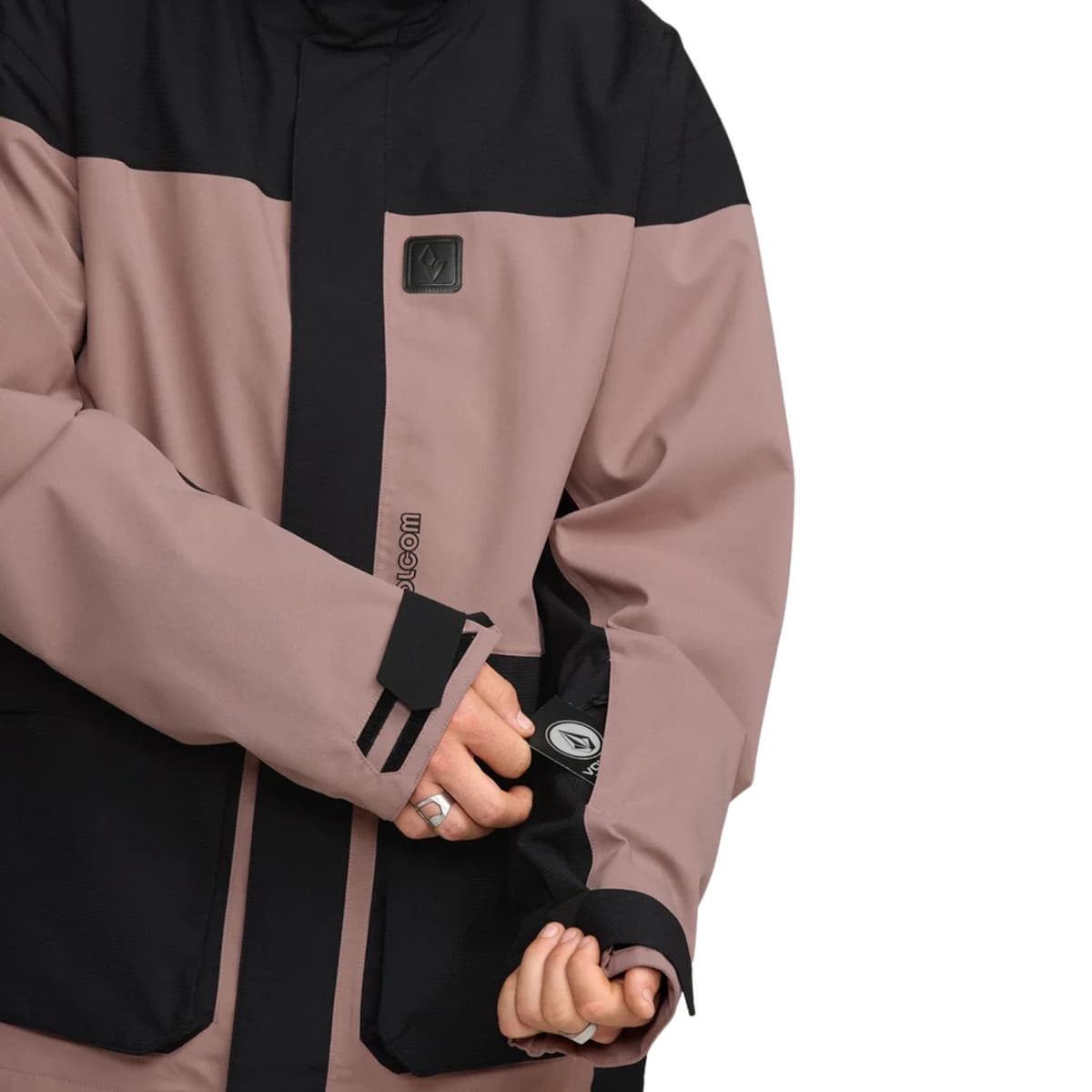 Volcom Kleveland Ski/snowboardjas Heren Mauve S thumbnail 2