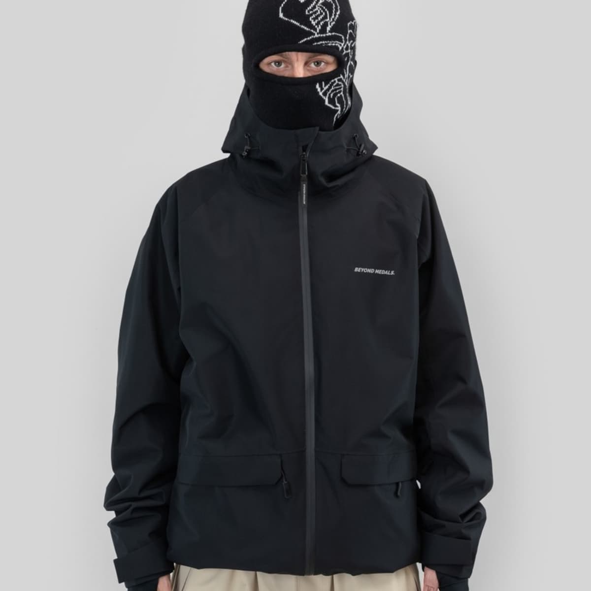 Beyond Medals Nostalgia Jacket 2l Ski/snowboardjas Heren Zwart L thumbnail 7