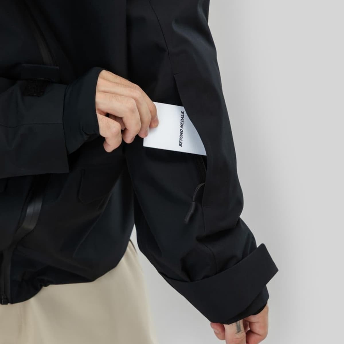 Beyond Medals Nostalgia Jacket 2l Ski/snowboardjas Heren Zwart L thumbnail 4