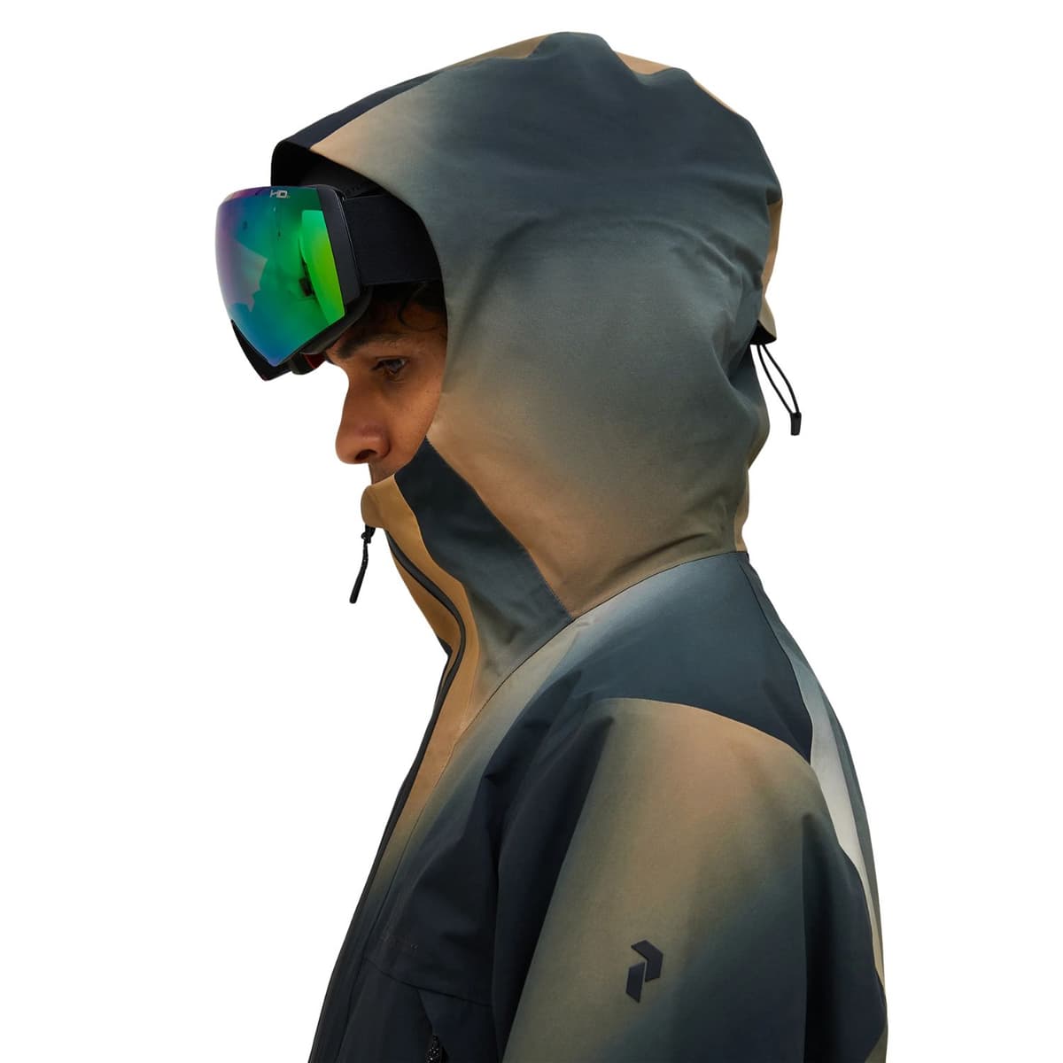 Peak Performance Edge 3l Aop Ski/snowboardjas Heren Zwart Dessin L thumbnail 4