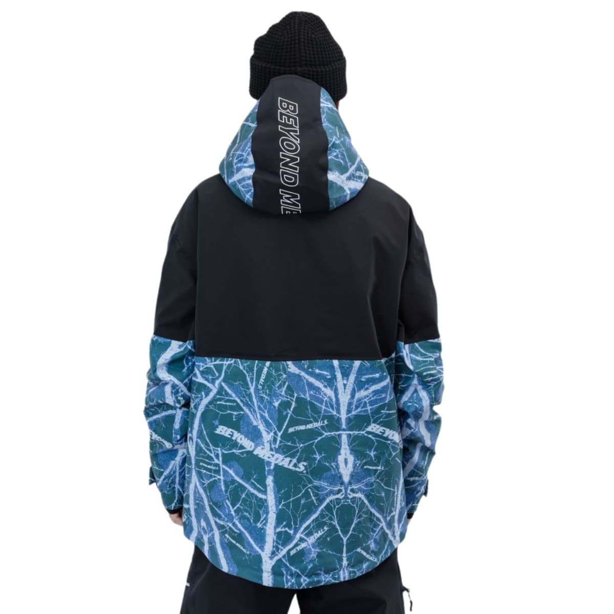 Beyond Medals Shirakaba 2l Ski/snowboardjas Heren Zwart Dessin L thumbnail 5