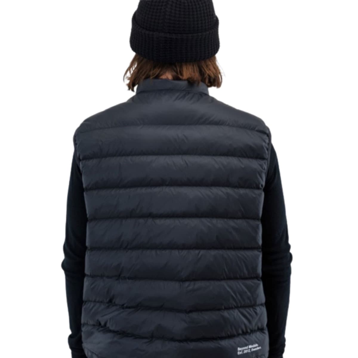 Beyond Medals Packable Down Winter Bodywarmer Heren Zwart M thumbnail 3