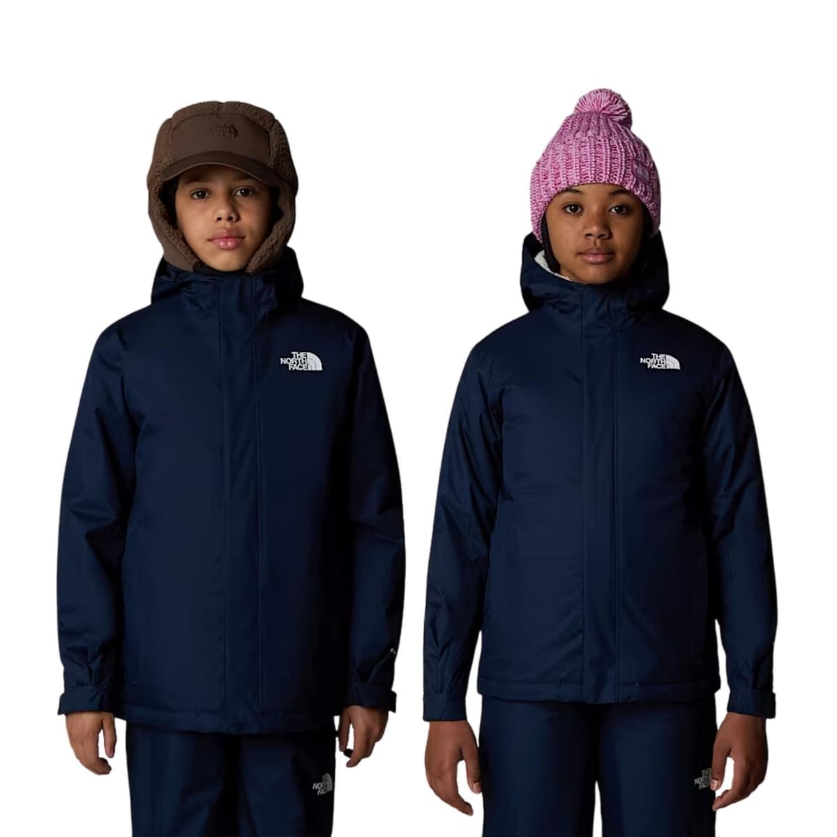 The North Face Snowquest Casaul Winterjas Jongens Khaki 140 thumbnail 4