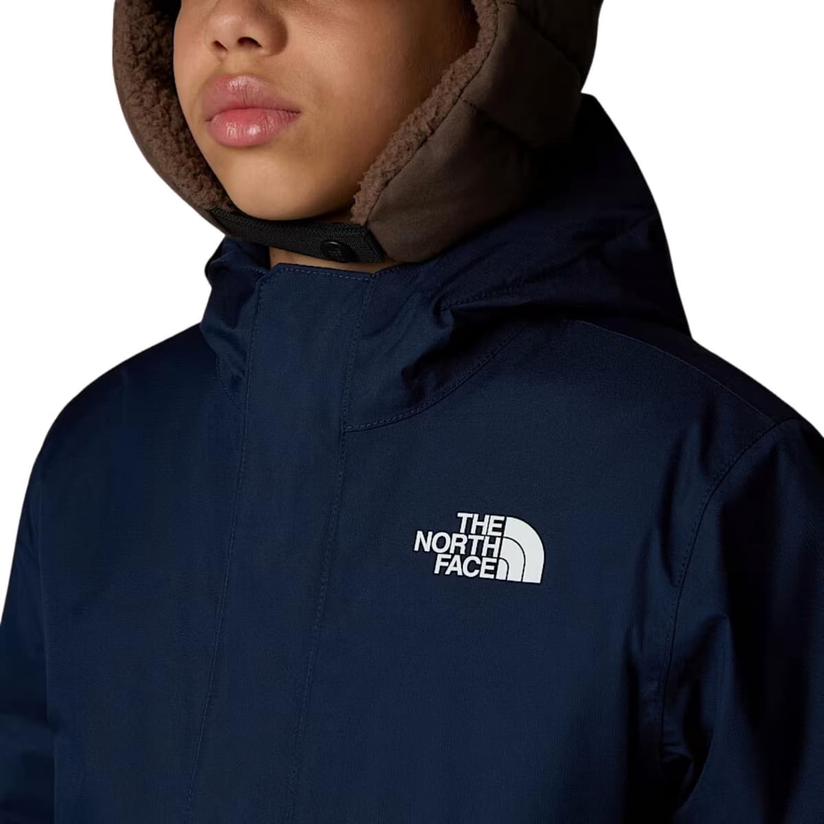 The North Face Snowquest Casaul Winterjas Jongens Khaki 140 thumbnail 2