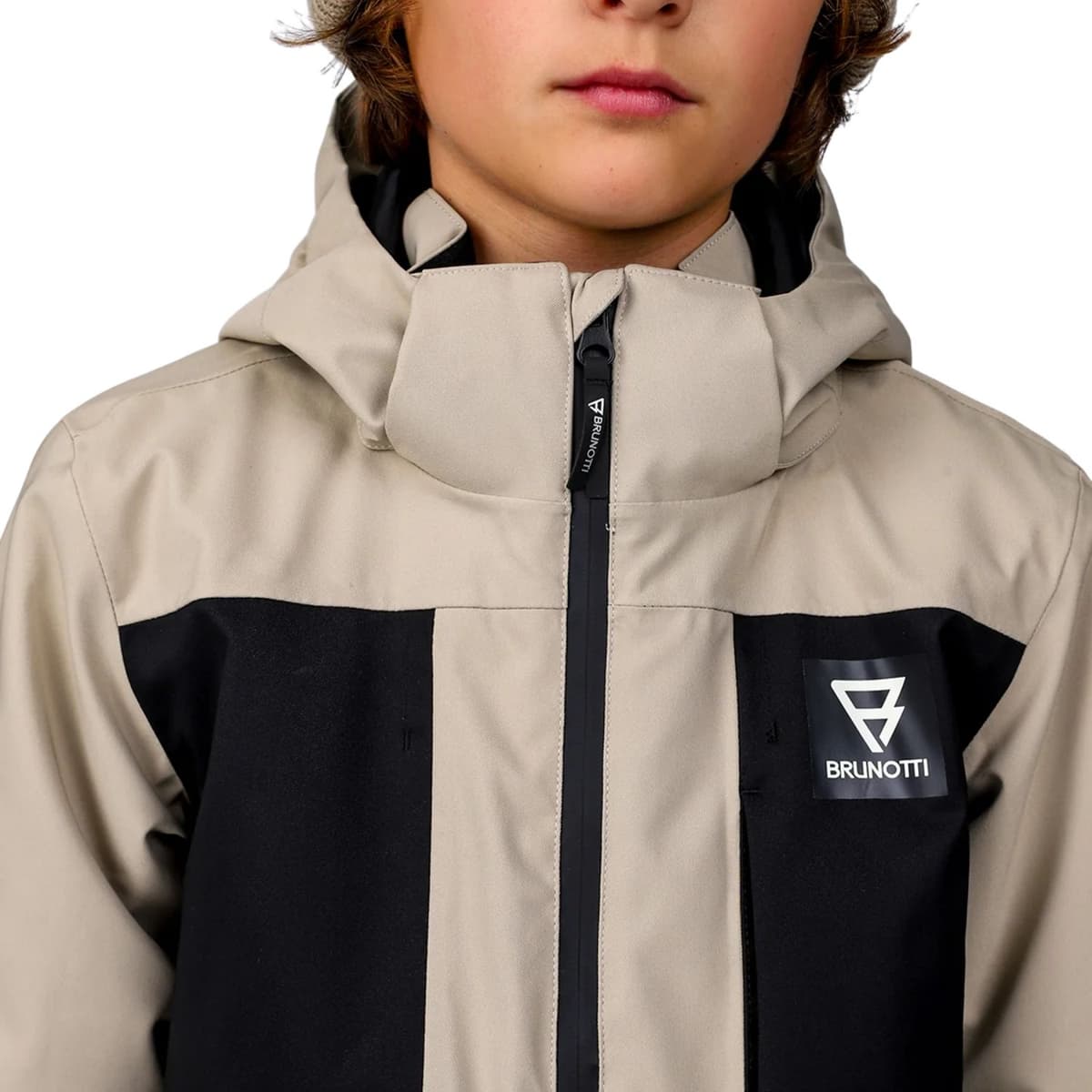 Brunotti Aratiny Ski/snowboard Jas Jongens Beige 128 thumbnail 2