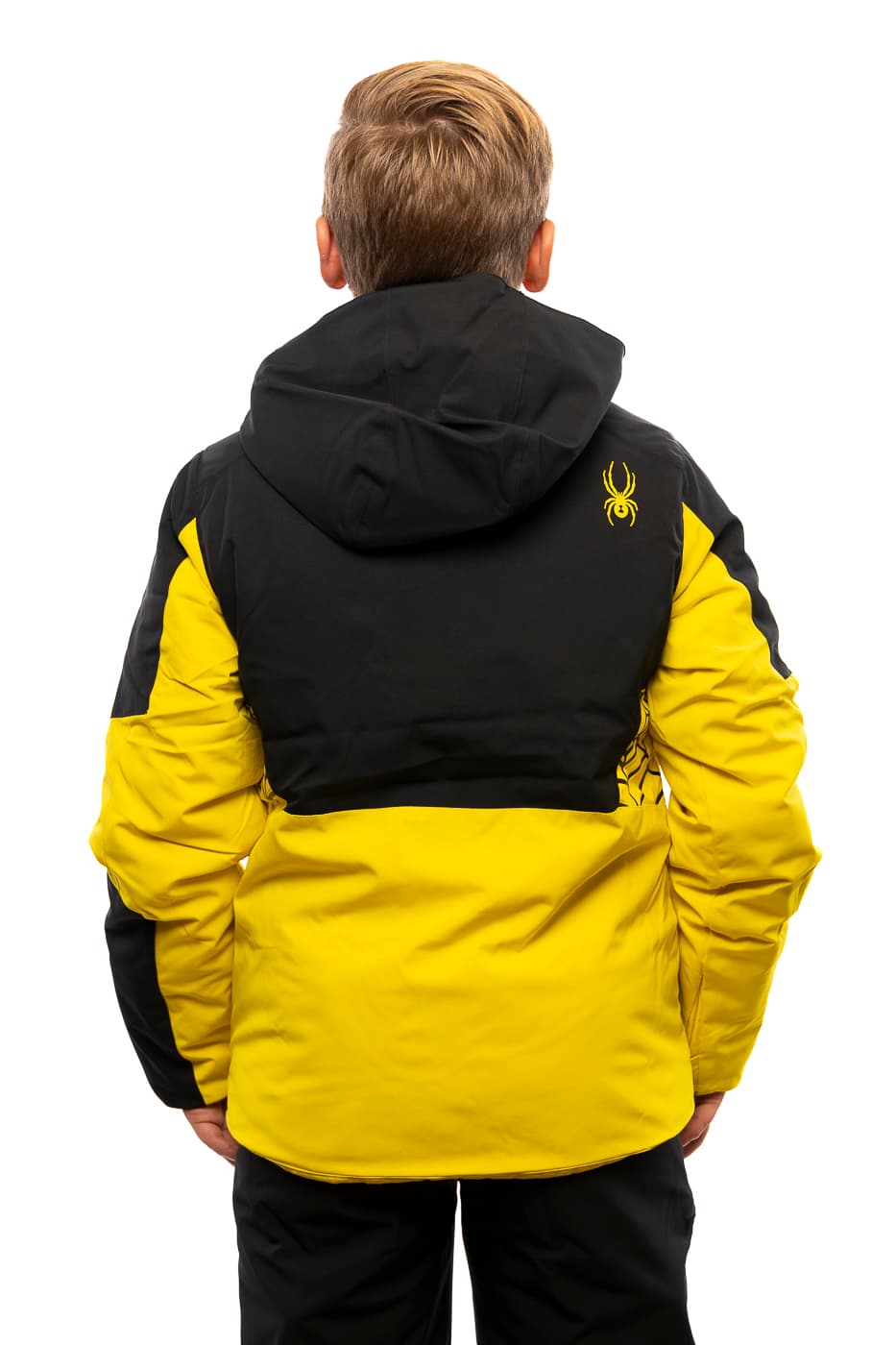 Spyder Challenger Ski/snowboard Jas Jongens Geel 164 thumbnail 5