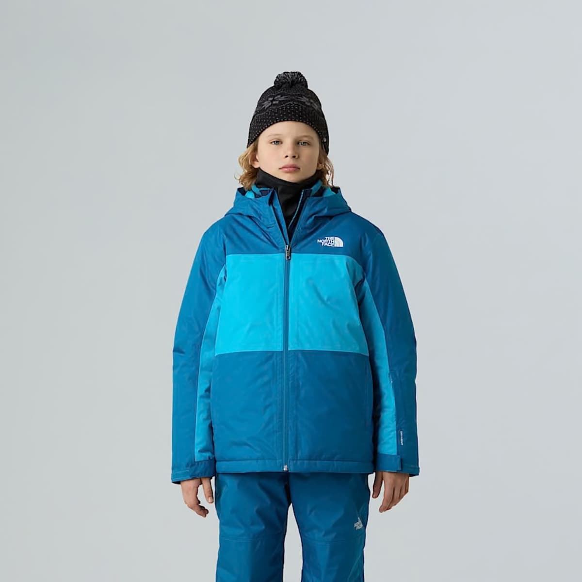 The North Face Freedom Insulated Ski/snowboard Jas Jongens Blauw Dessin 152 thumbnail 6