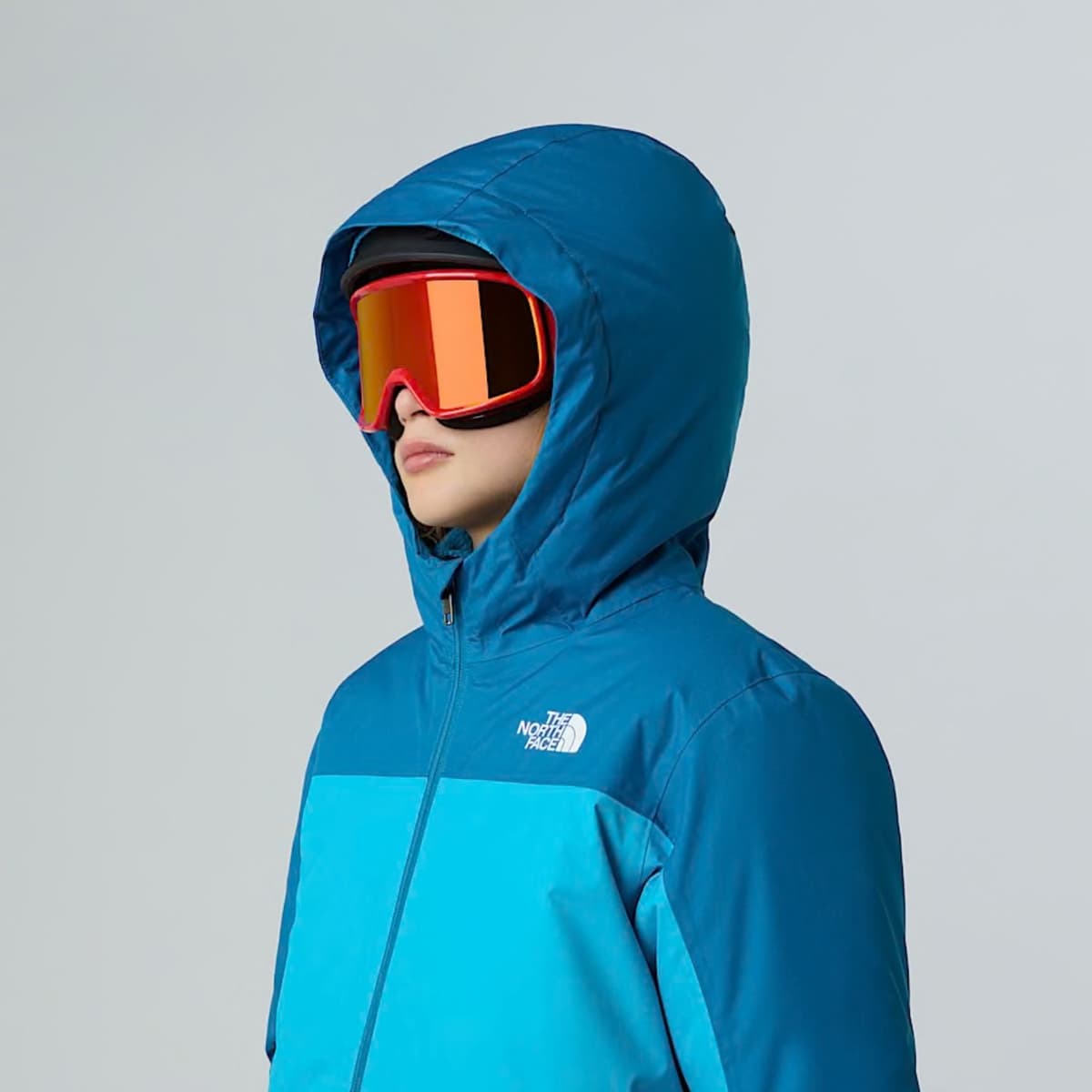 The North Face Freedom Insulated Ski/snowboard Jas Jongens Blauw Dessin 152 thumbnail 3