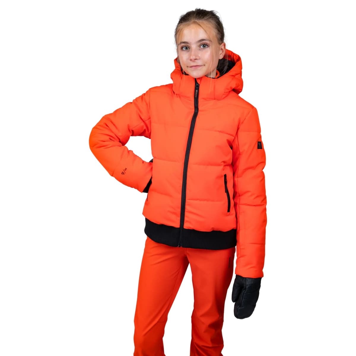 Brunotti Suncrowny Ski/snowboard Jas Meisjes Oranje 164 thumbnail 5