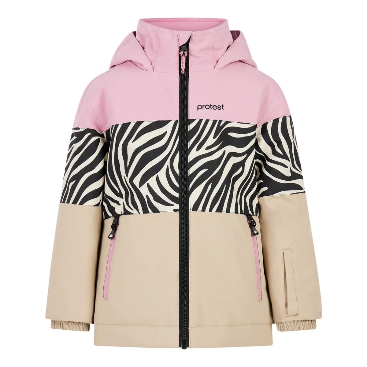 Protest Prtpleuni Ski/snowboard Jas Meisjes Pink 98