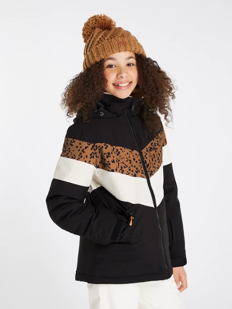 Protest Fudgy Jr Ski/snowboard Jas Meisjes Zwart 104 thumbnail 2