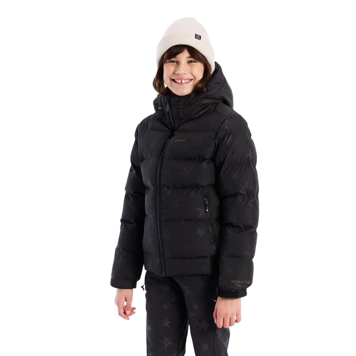 Protest Prtverity Ski/snowboard Jas Meisjes Zwart 164 thumbnail 5