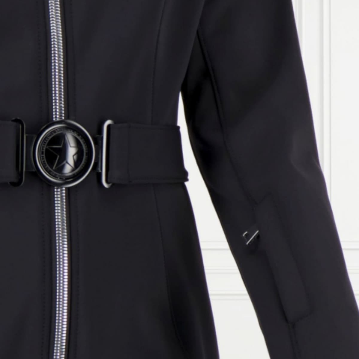 Airforce Mount Fuji Ski Overall Dames Zwart L/40 thumbnail 2