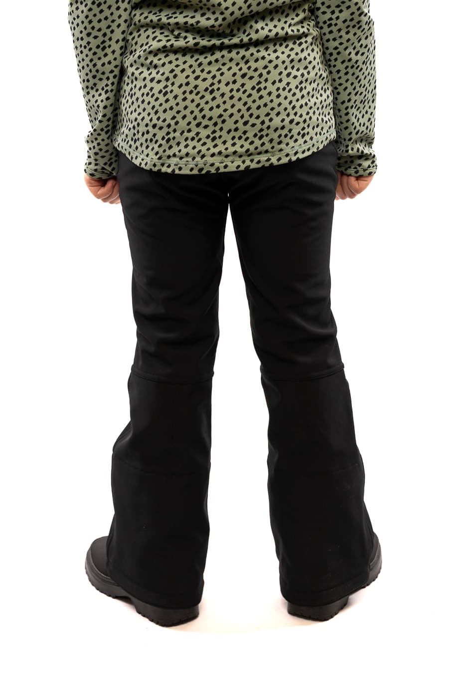 Protest Relole Softshell Broek Meisjes Zwart 116 thumbnail 4