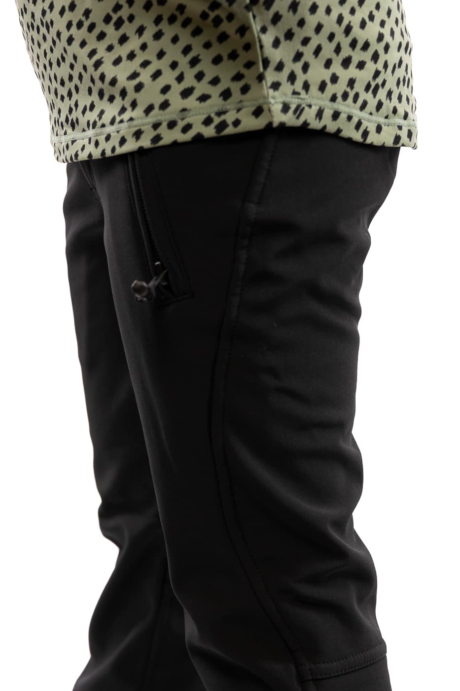 Protest Relole Softshell Broek Meisjes Zwart 116 thumbnail 2