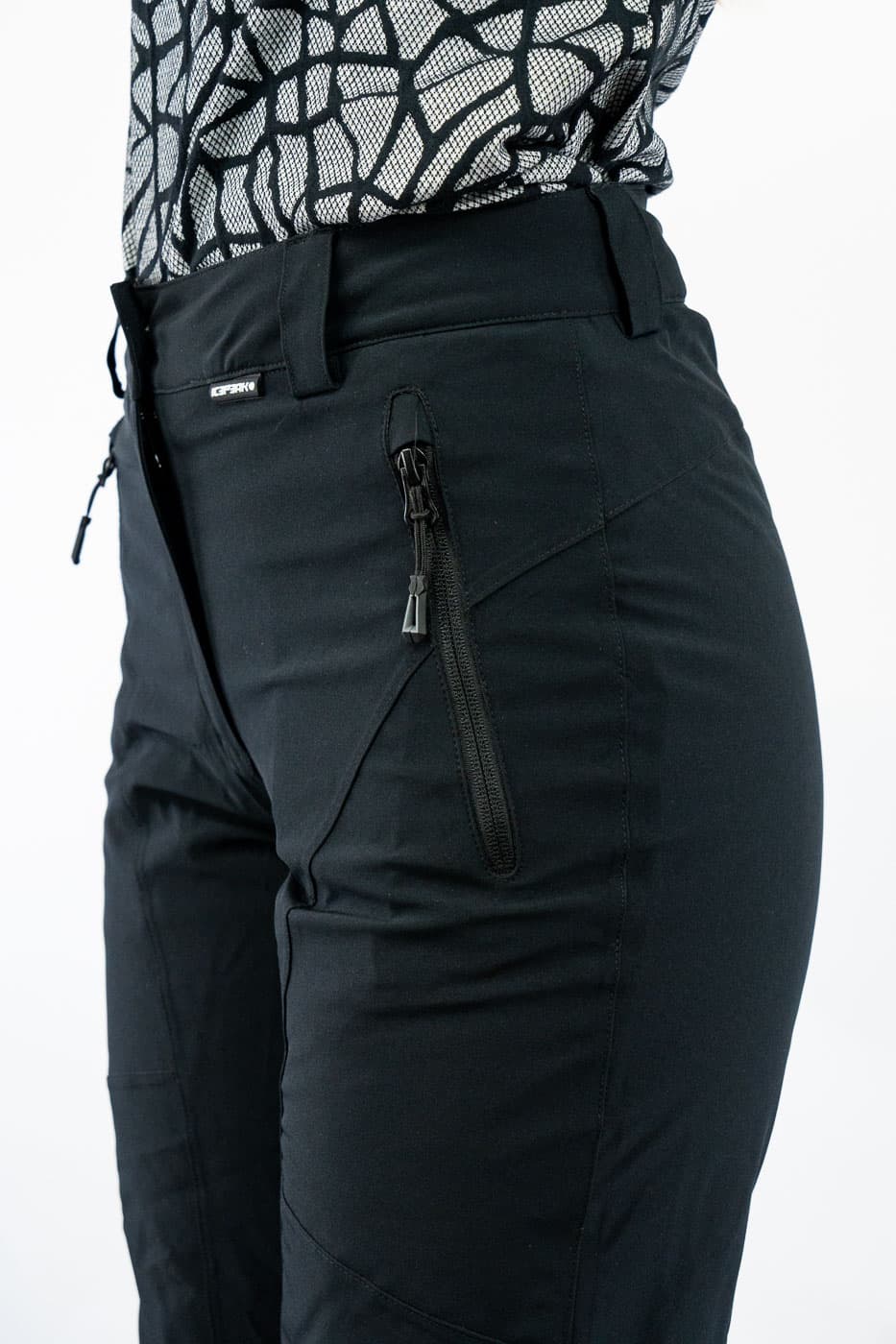 Ice Peak Freyung Full Stretch Skibroek Dames Zwart S/36 thumbnail 2