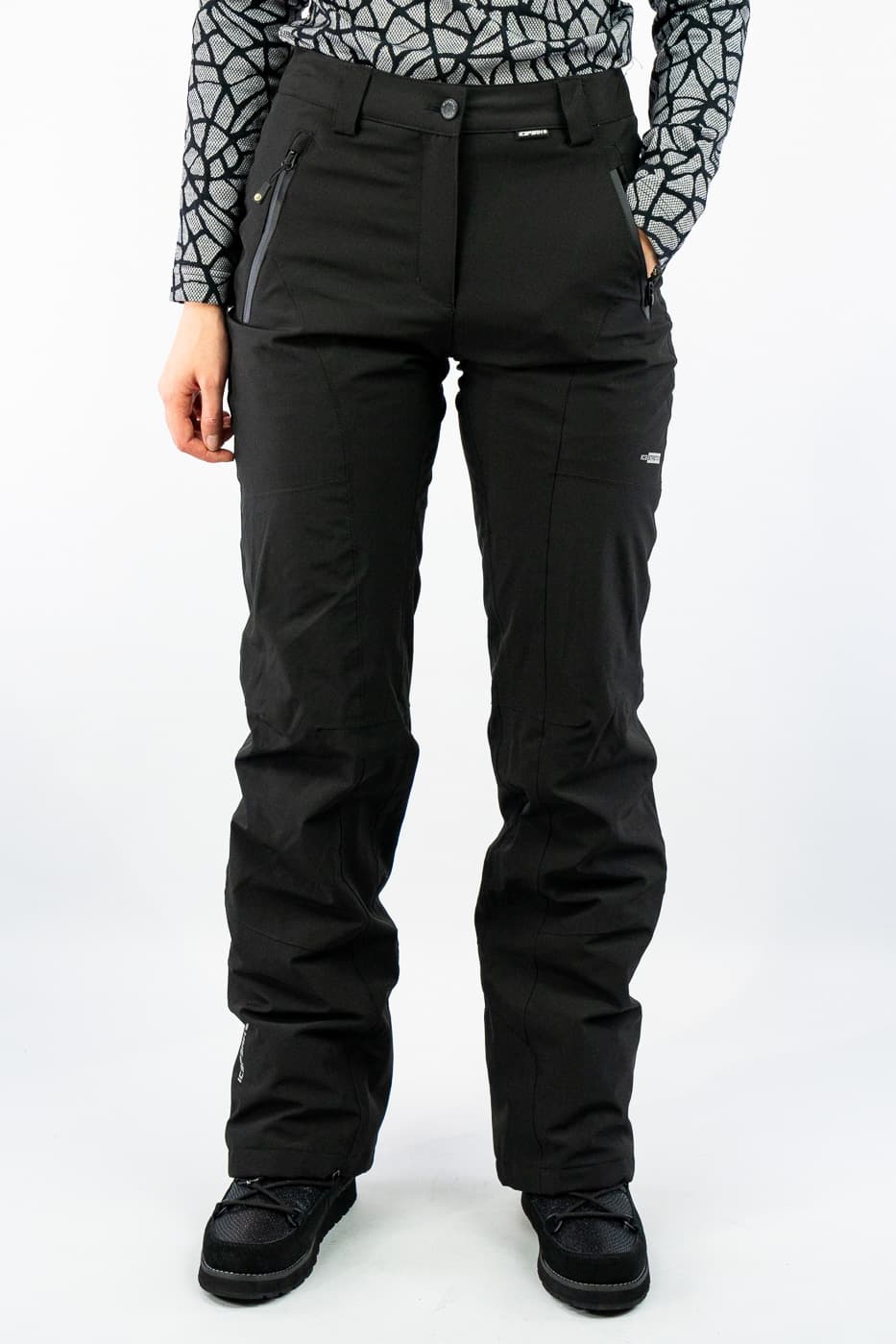 Ice Peak Freyung Skibroek Dames Zwart 42/84l