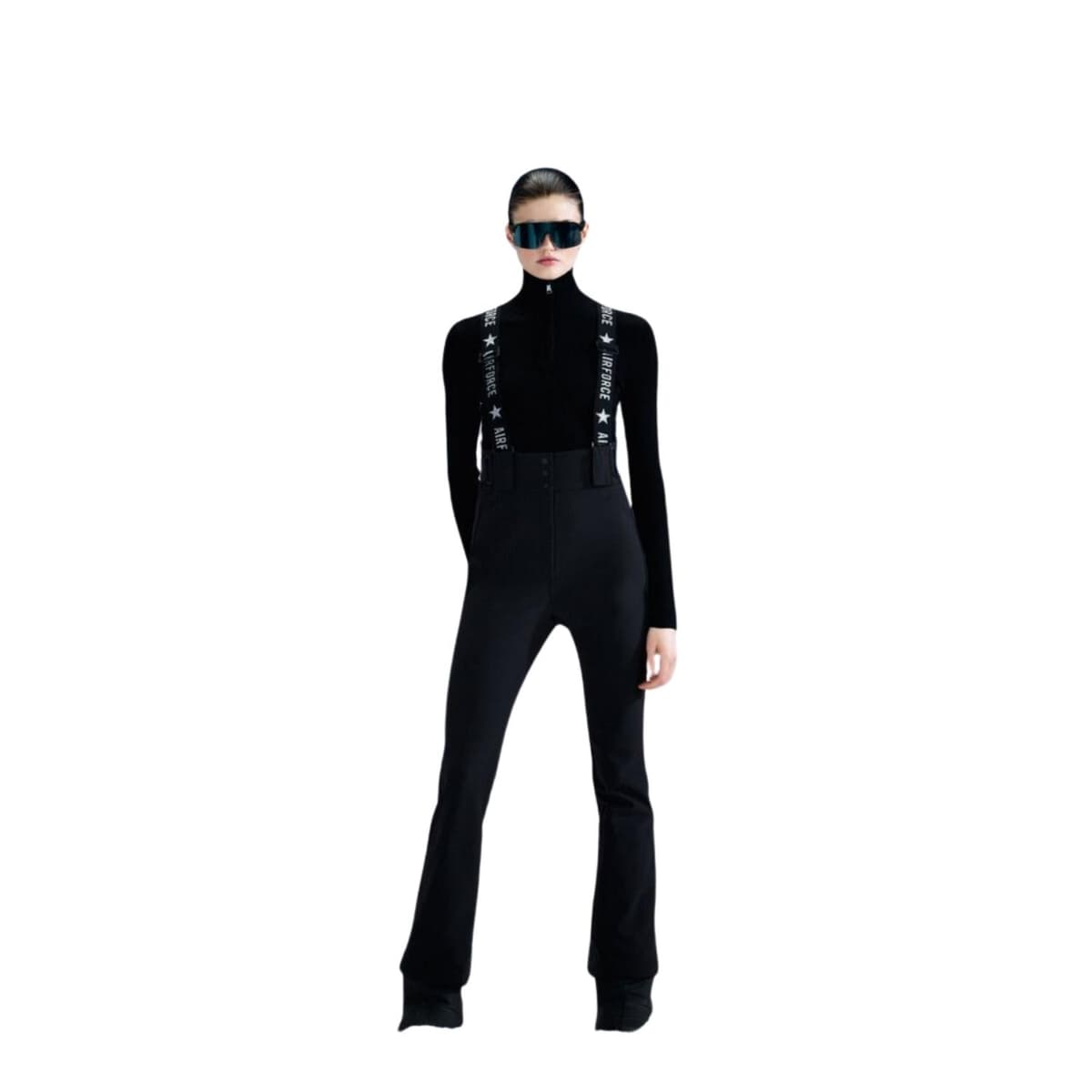 Airforce Christie Salopette Skibroek Dames Zwart Xs/34 thumbnail 2