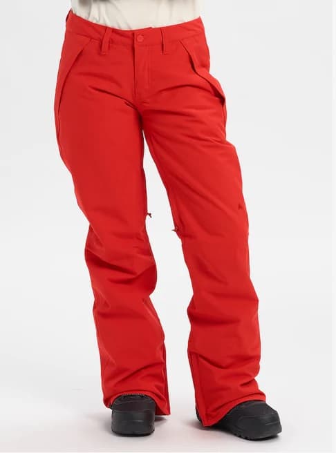 Burton Society Pant Ski/snowboard Broek Dames Rood S thumbnail 5