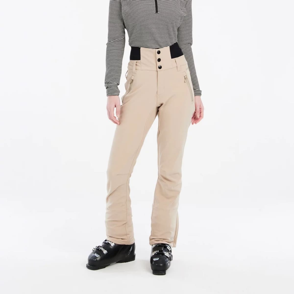 Protest Prtlullabyos Softshell Broek Dames Beige M/38 thumbnail 4