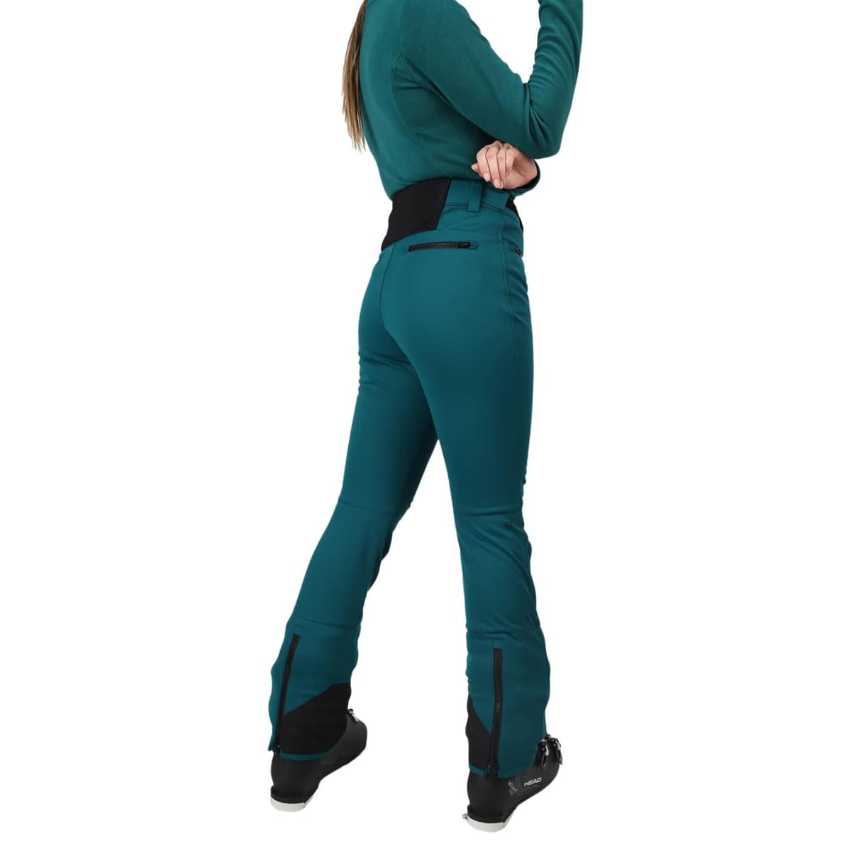 Brunotti Coldlake Softshell Broek Dames Groen S/36. thumbnail 5