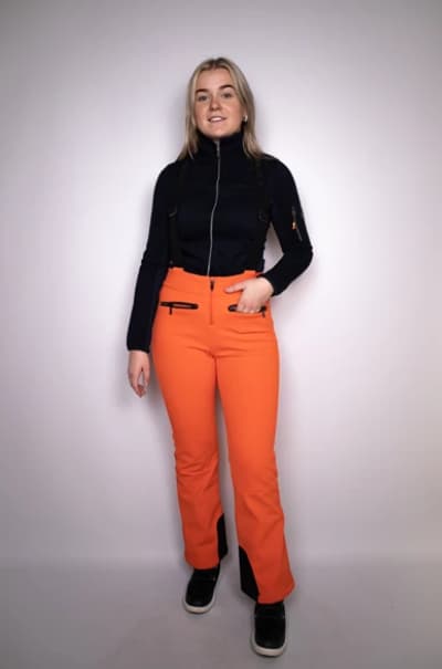 Ice Peak Ellsworth Softshell Broek Dames Oranje S/36 thumbnail 5