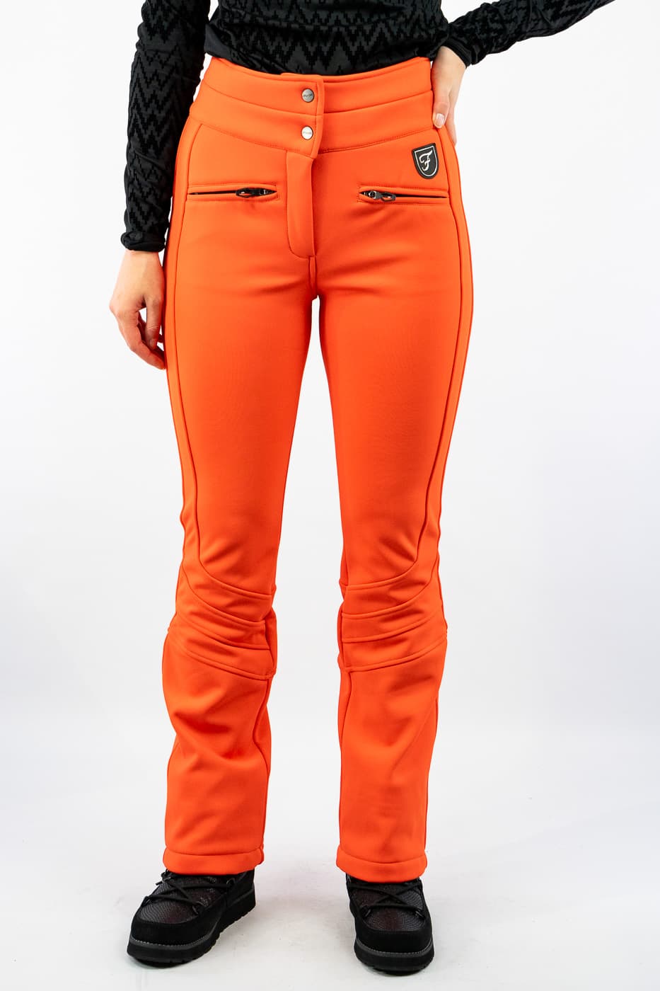 Falcon Dorothy Softshell Broek Dames Oranje S/36