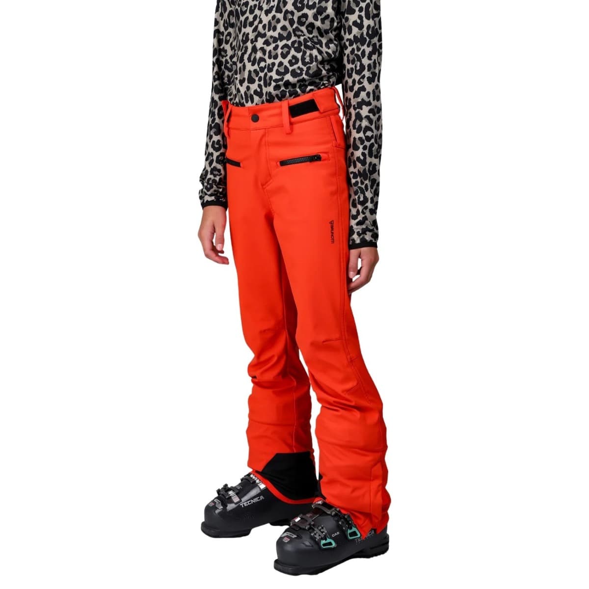 Brunotti Coldlaky Softshell Broek Meisjes Oranje 176 thumbnail 4