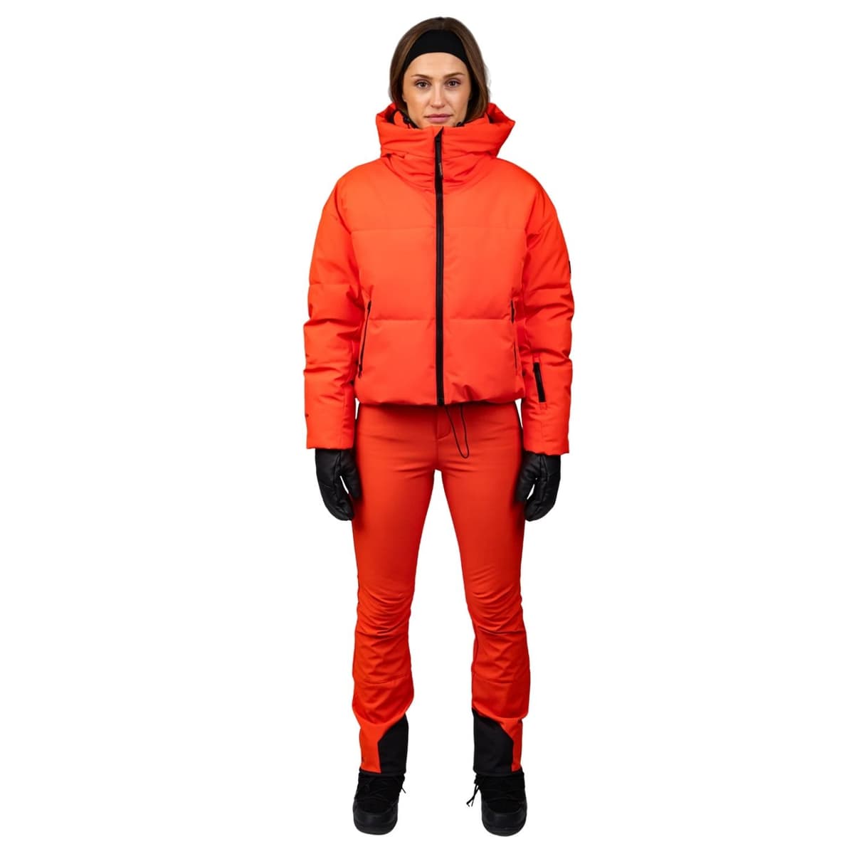 Brunotti Coldlake Softshell Broek Dames Oranje S/36 thumbnail 4
