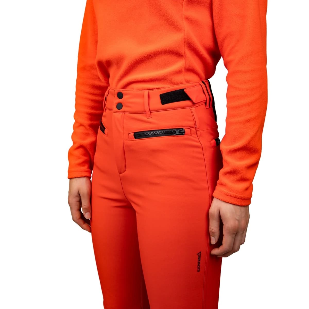 Brunotti Coldlake Softshell Broek Dames Oranje S/36 thumbnail 3