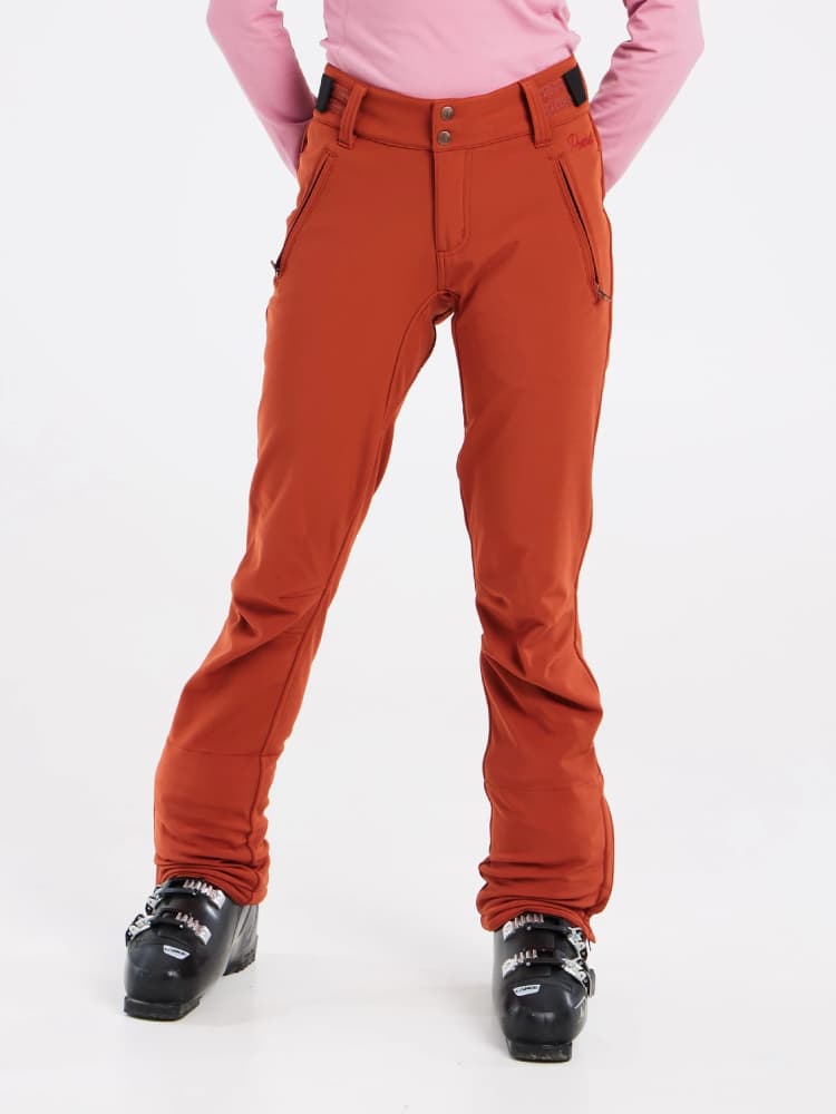 Protest Lole Softshell Broek Dames Oranje S/36 thumbnail 4