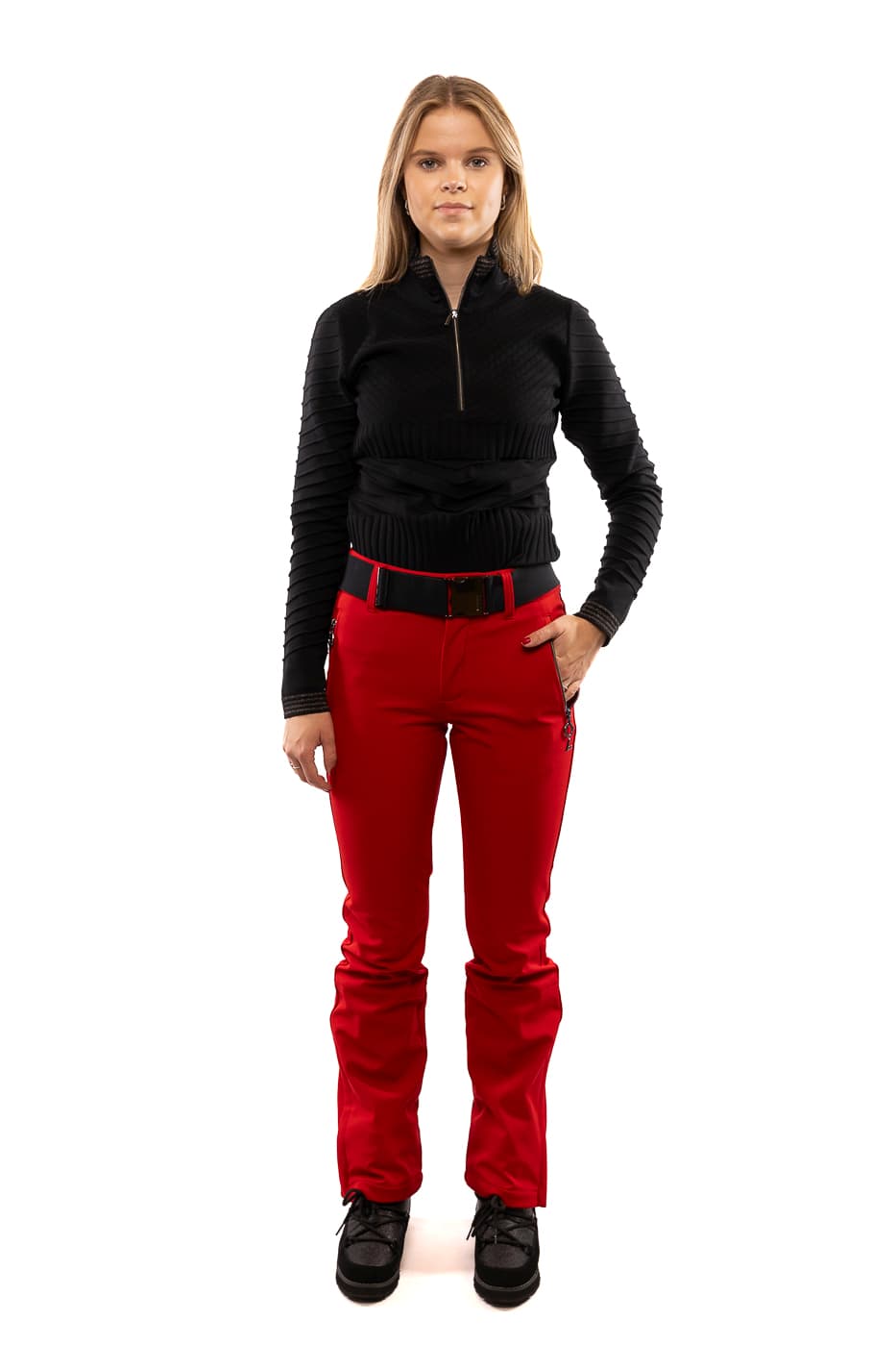 Luhta Joentaus Softshell Broek Dames Rood Xl/42 thumbnail 6