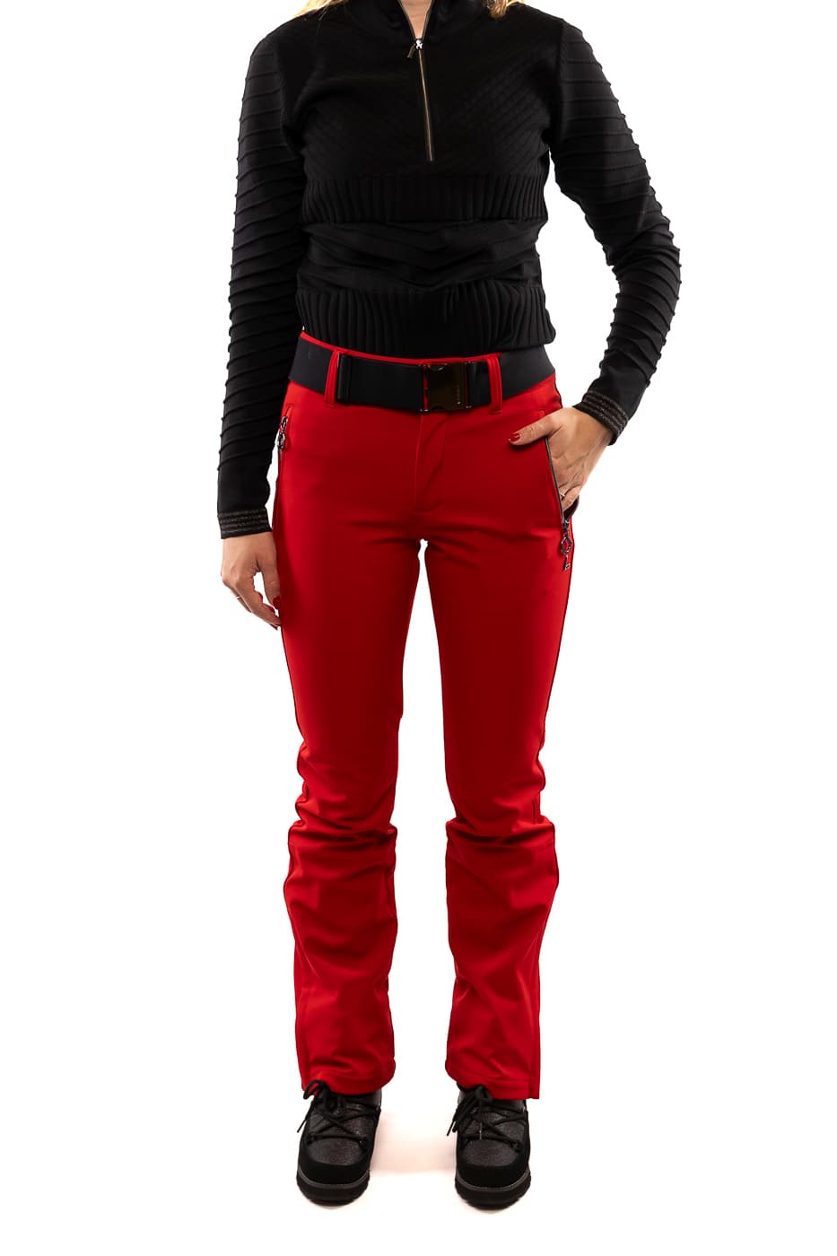 Luhta Joentaus Softshell Broek Dames Rood Xl/42 thumbnail 5