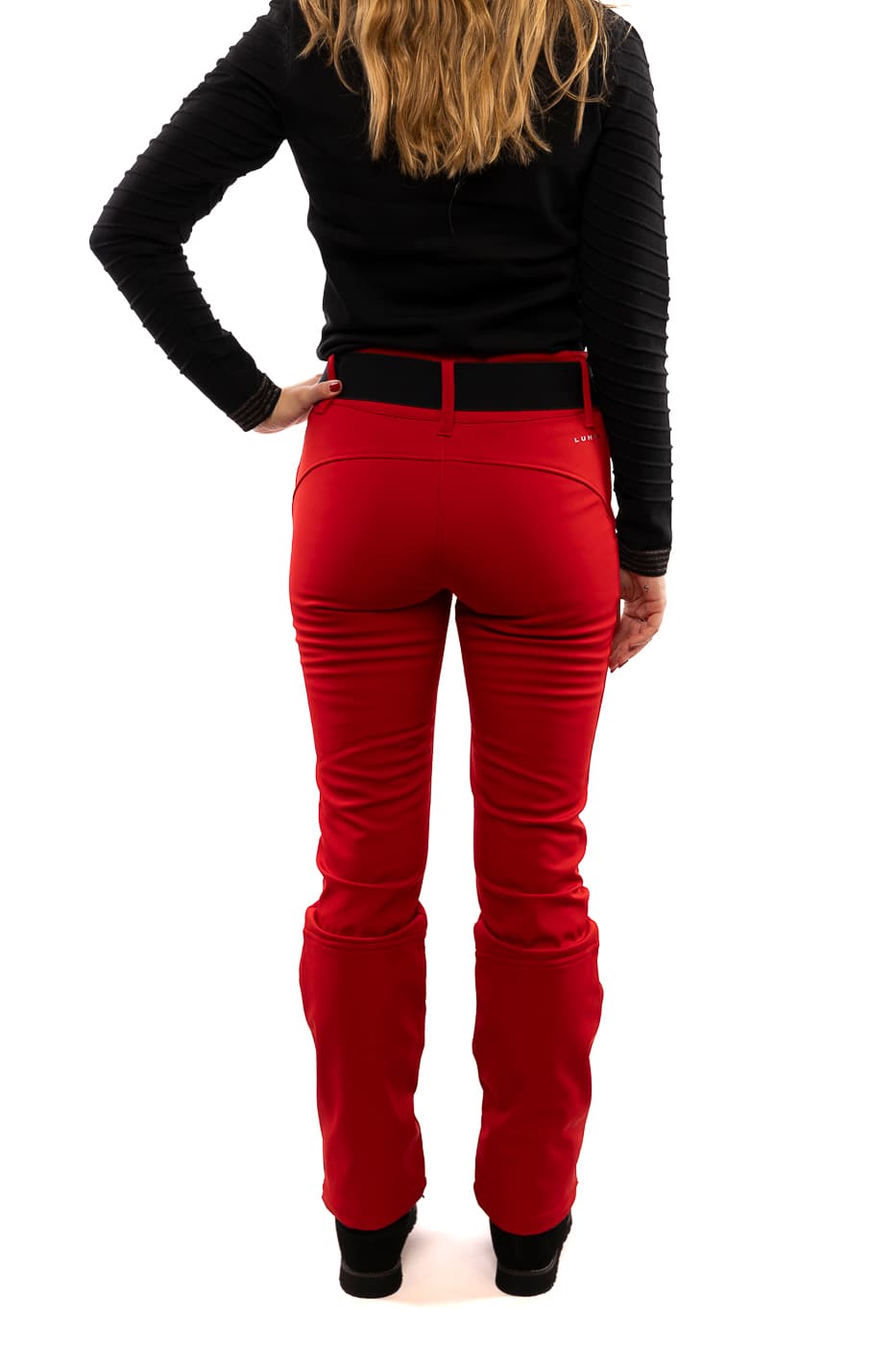 Luhta Joentaus Softshell Broek Dames Rood Xl/42 thumbnail 4