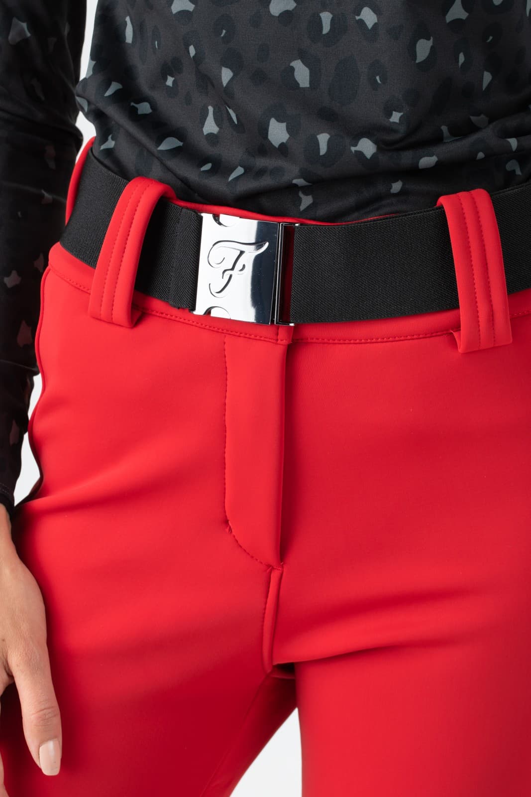 Falcon Whistler Red Softshell Broek Dames Rood S/36 thumbnail 4