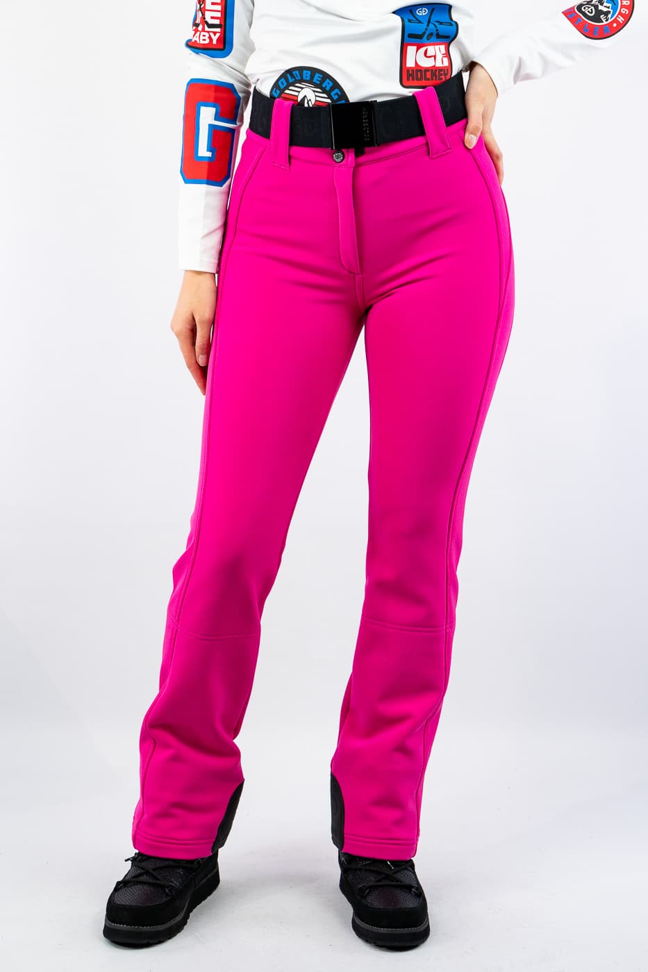 Goldbergh Pippa Softshell Broek Dames Pink M/38