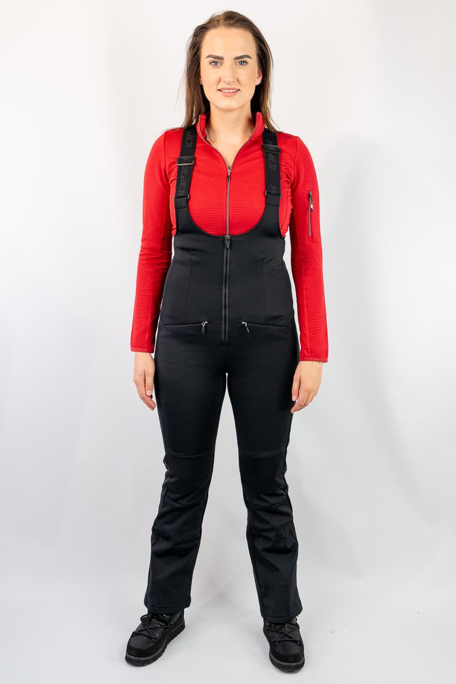 Ice Peak Exira Softshell Broek Dames Zwart Xl/42 thumbnail 4