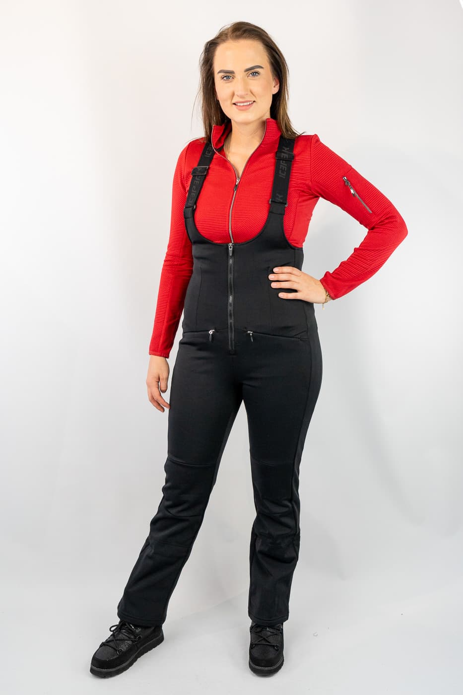 Ice Peak Exira Softshell Broek Dames Zwart Xl/42 thumbnail 3