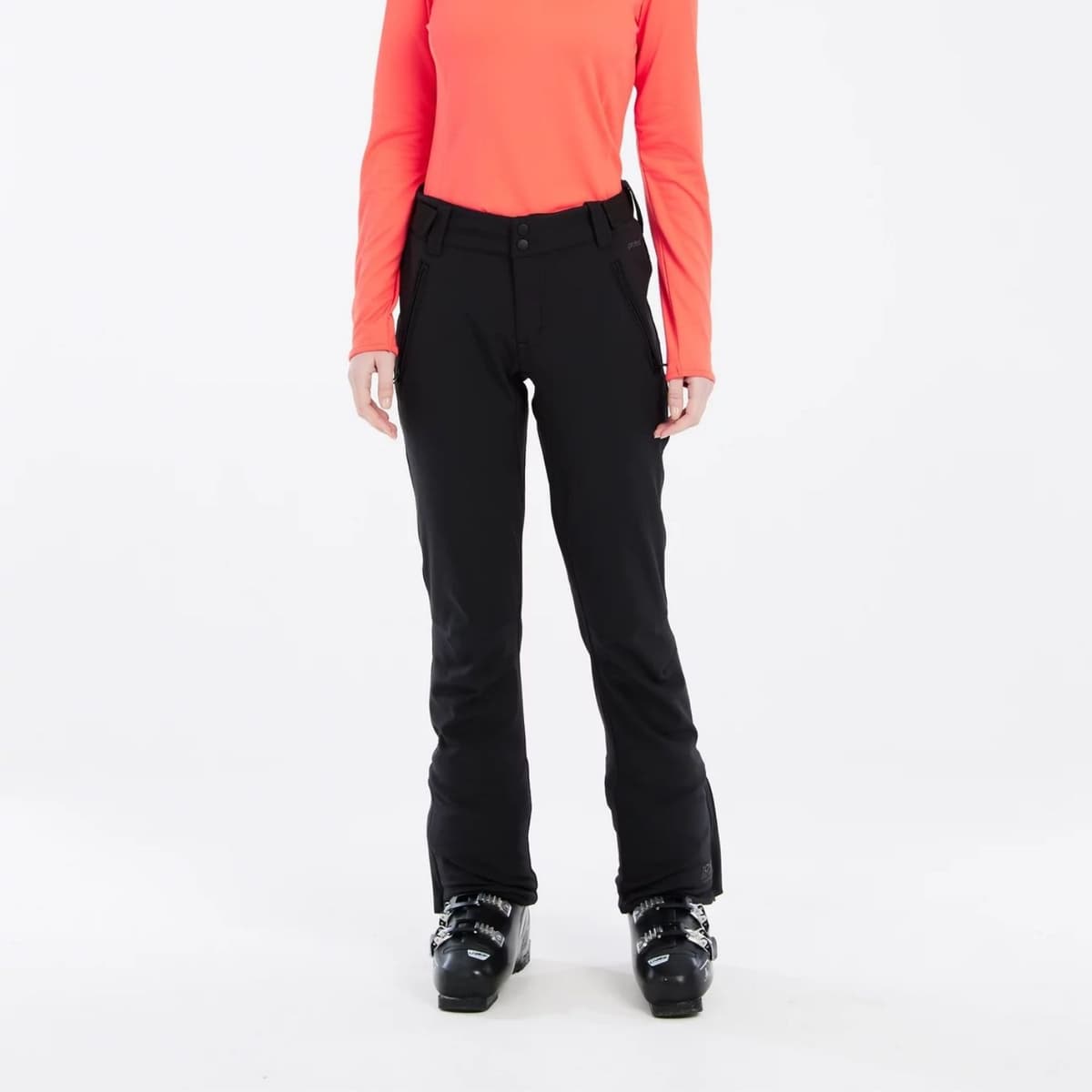 Protest Prtrelole Softshell Broek Dames Zwart L/40 thumbnail 4