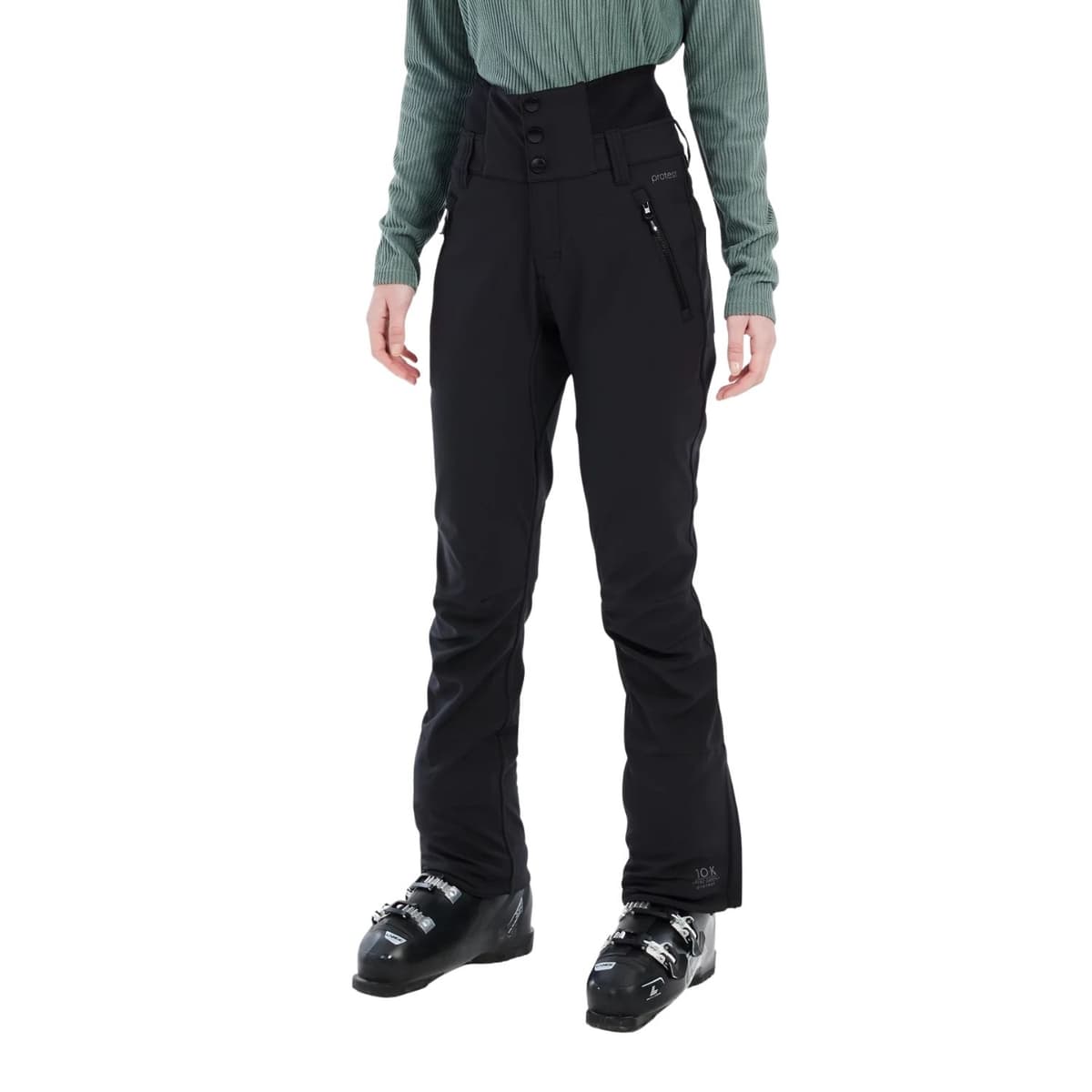 Protest Prtlullabyos Softshell Broek Dames Zwart M/38 thumbnail 6