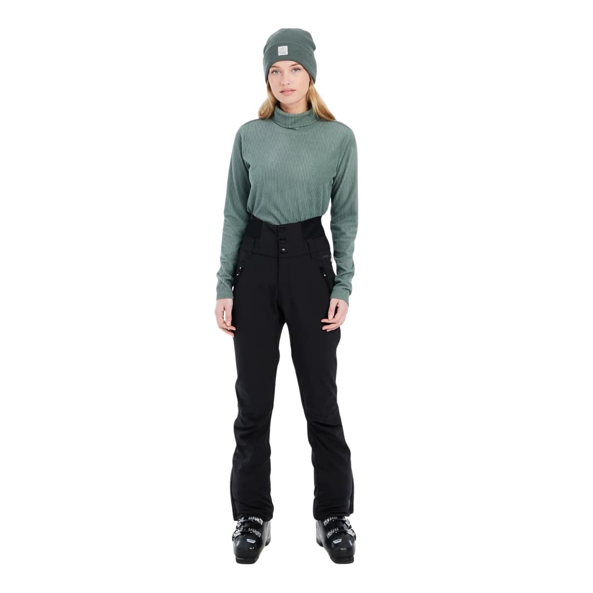 Protest Prtlullabyos Softshell Broek Dames Zwart M/38 thumbnail 4