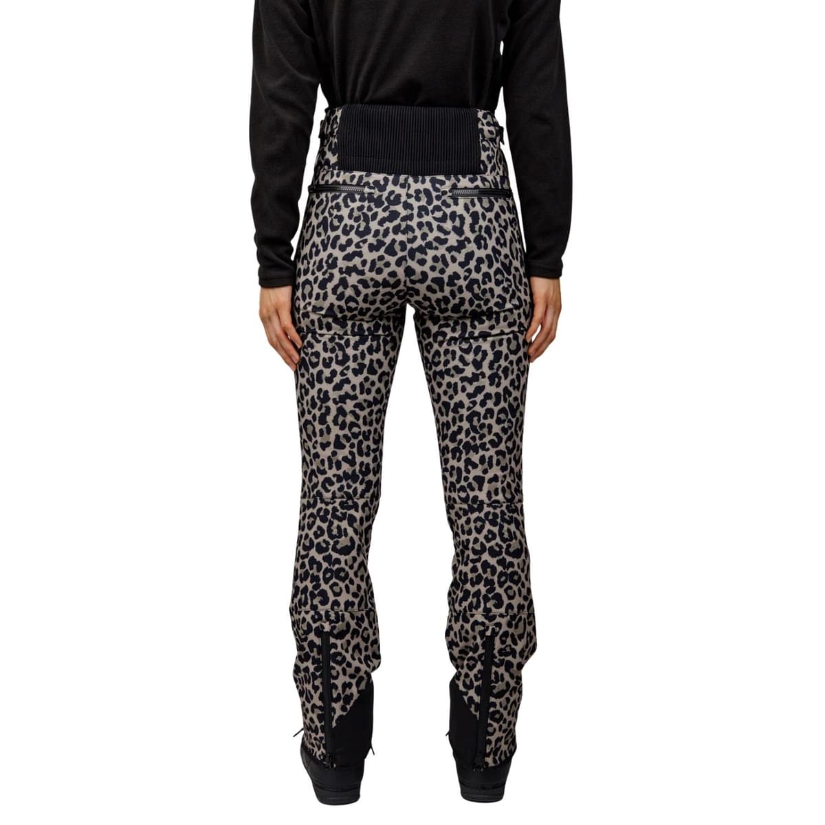 Brunotti Coldlake-print Softshell Broek Dames Zwart Dessin S/36 thumbnail 3